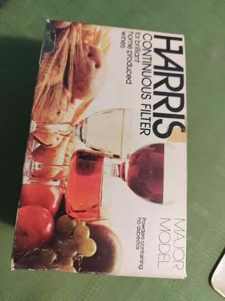 Photo of free Harris Wine Filter (Chells Manor SG1) #2