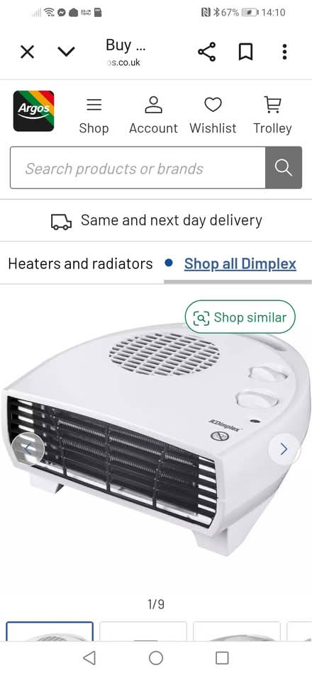 Photo of ELECTRIC Plug in Heater (MK14 Great Linford) #1