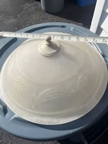 Photo of free Domed Ceiling Lights,12-16"diameter (tenafly) #2
