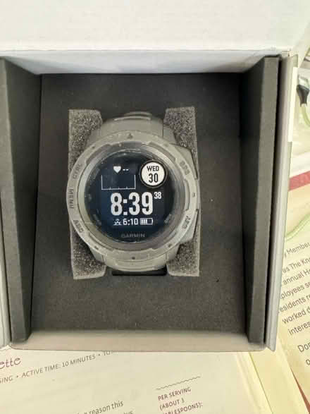 Photo of free Garmin Instinct 1.0 GPS watch (Southwest Waterfront) #2