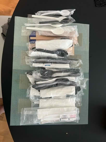 Photo of free Wrapped disposable utensils (Old Town) #1