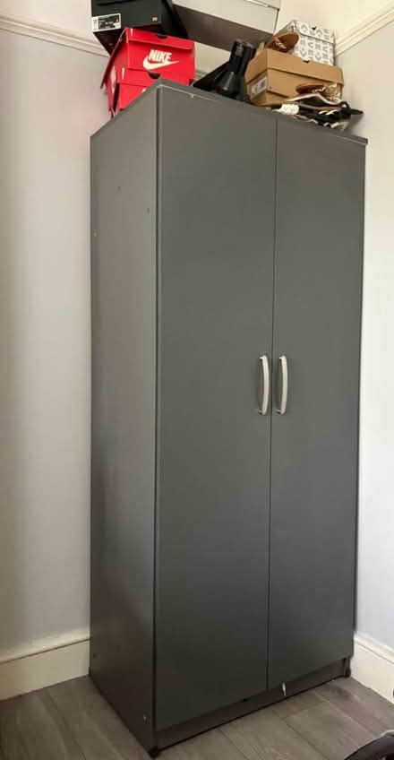 Photo of free Grey wardrobe (CR0 Croydon) #1
