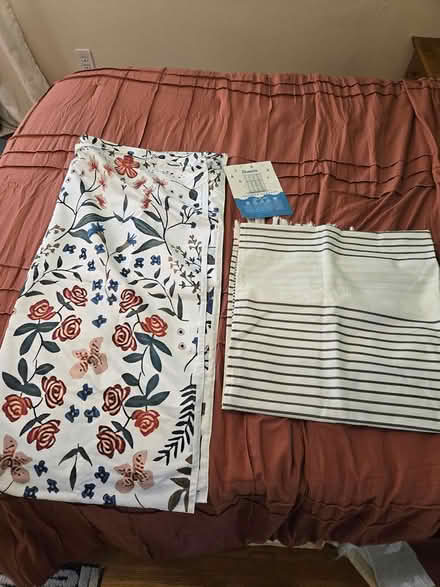 Photo of free 2 shower curtains (Aurora near Prisco Center) #1