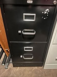 Photo of free Black File cabinet,fully functional (tenafly) #1
