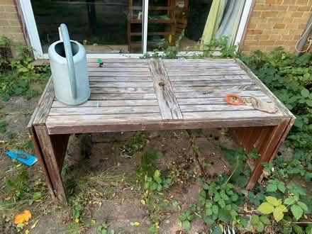 Photo of free Extendable Garden Table (Ladywell SE4) #1