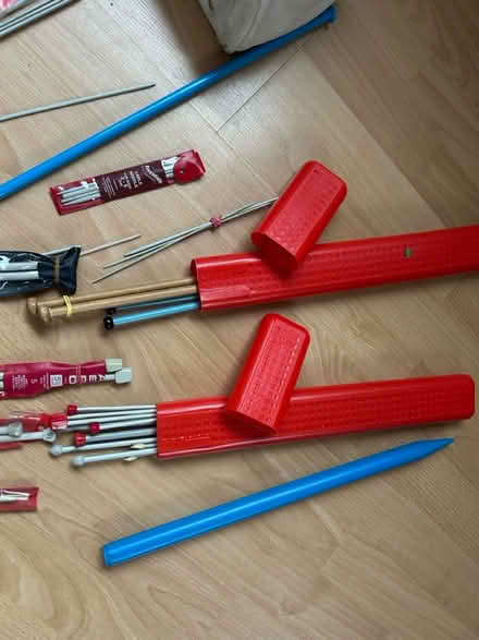 Photo of free Knitting needles and patterns (G42) #4