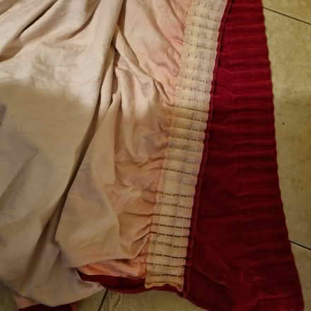 Photo of free Red Velvet Door Curtain (Bray, Co Wicklow) #1