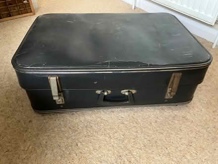Photo of free Old expanding suitcase (Desford, Leicester LE9) #3