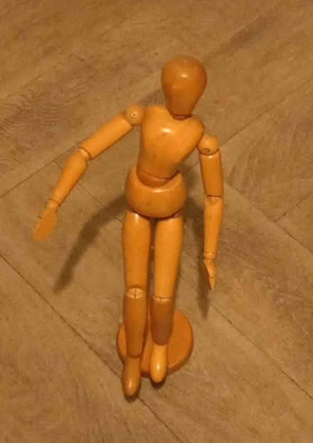 Photo of free Artist wooden mannequin – drawing aid (Moseley B13) #3