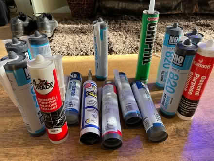 Photo of free Mixed silicon and adhesives (WV13 Willenhall) #2
