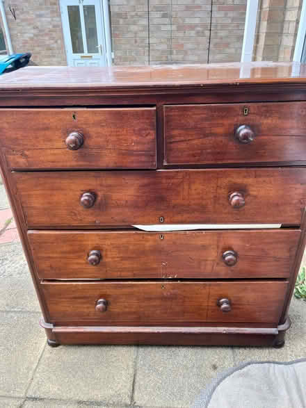 Photo of free Large chest of drawers (North Leigh OX29) #1