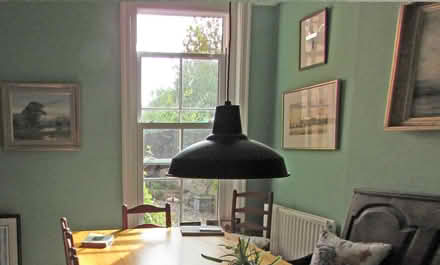 Photo of free Large metal pendant light (Dorchester near Top o' Town) #1