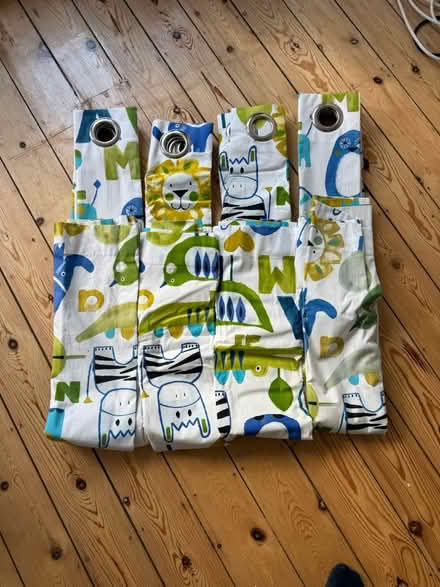 Photo of free 4 x animal curtains (Marston OX3) #1