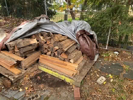 Photo of free Pallet of Firewood (Cedar Grove, Fairview Ave.) #1