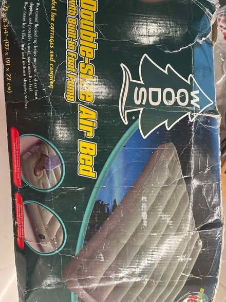 Photo of free Air mattress (double) (Hintonburg) #2