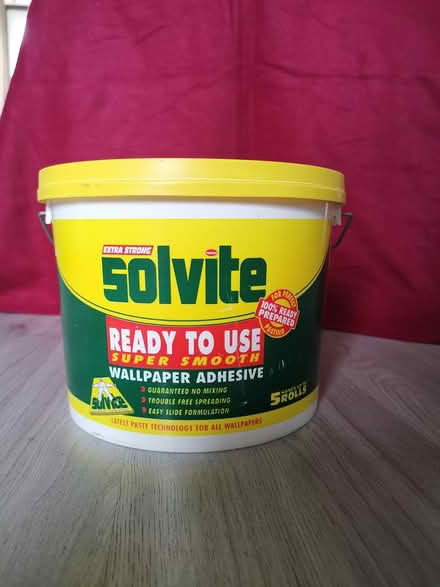 Photo of free Solvite Wallpaper Adhesive (Potton SG19) #1