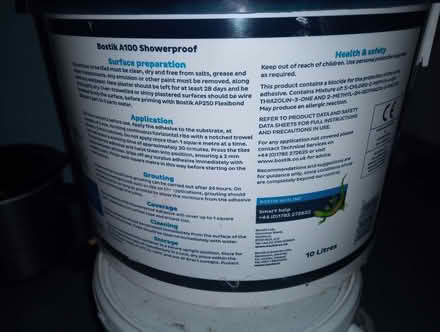 Photo of free Ceramic wall tile adhesive (Colchester CO4) #1