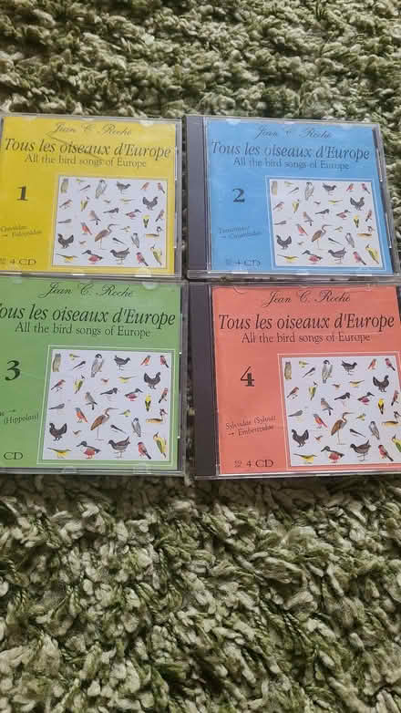 Photo of free 4 CDs with all the bird songs of Europe (Curbridge OX29) #1