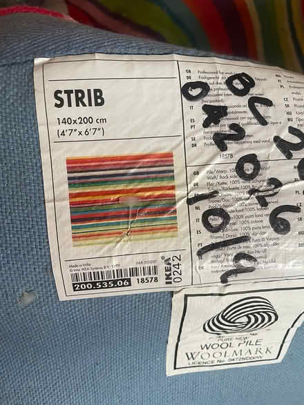 Photo of free Large IKEA rug (LS5 Kirkstall) #3