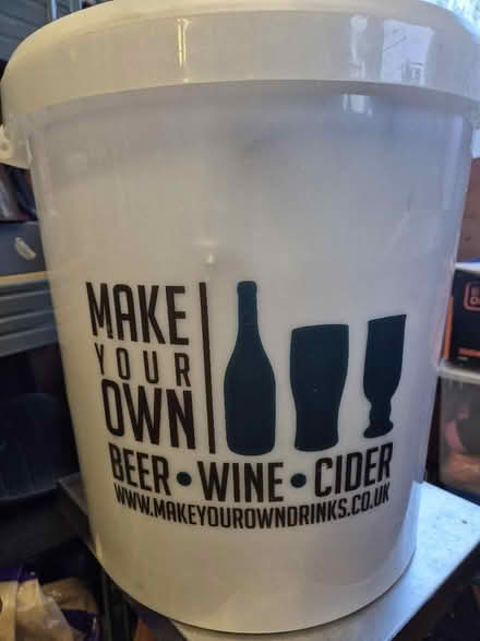 Photo of free Home brew bucket and bottles (Harley Shute TN38) #1