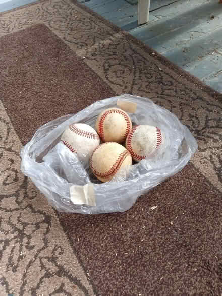 Photo of free 4 baseballs (Mt Rainier MD) #1