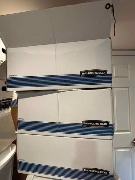 Photo of free Banker boxes (N Cleveland Park) #1