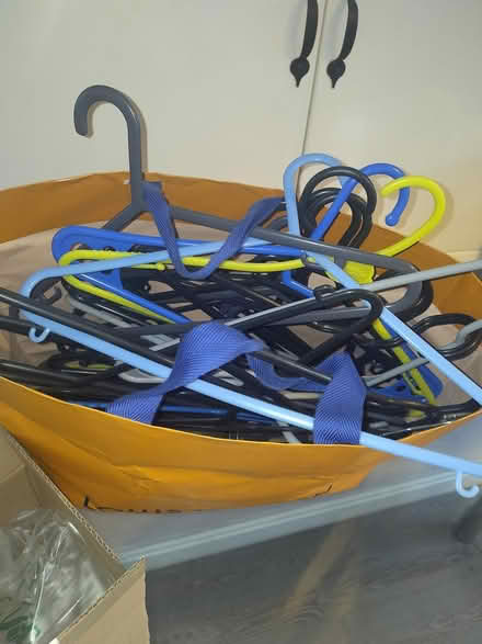 Photo of free Plastic clothes Hangers (Stalybridge, SK15) #2