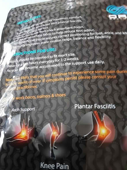 Photo of free Orthotic insoles (Hitchin SG5) #1