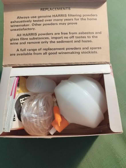 Photo of free Harris Wine Filter (Chells Manor SG1) #1