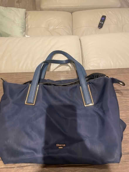 Photo of free Navy blue dune handbag (Streatham Hill) #1