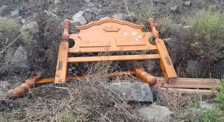 Photo of free Bed Headboard and Frame (East San Rafael) #1