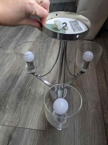 Photo of free Light fitting with three lights (Mosspark, Glasgow G52) #3