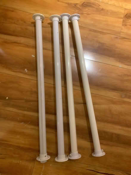 Photo of free 4 x curtain poles (Lye Valley OX3) #1
