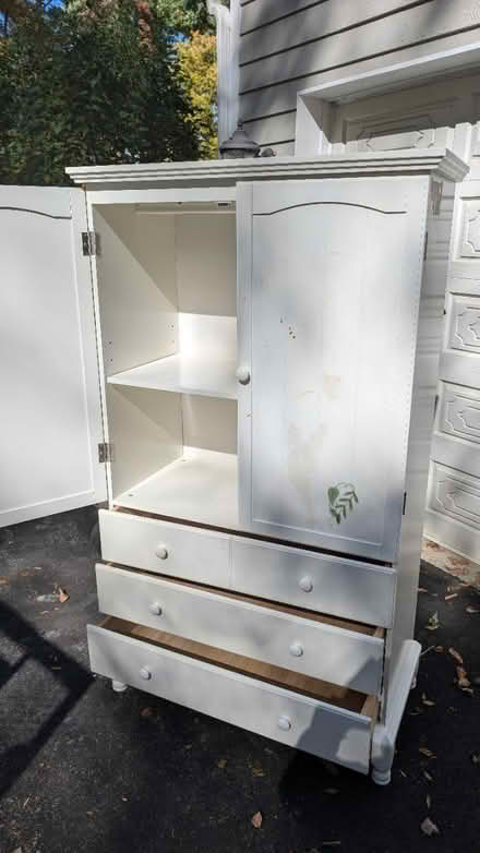 Photo of free White children's armoire (Exton/Chester springs) #2