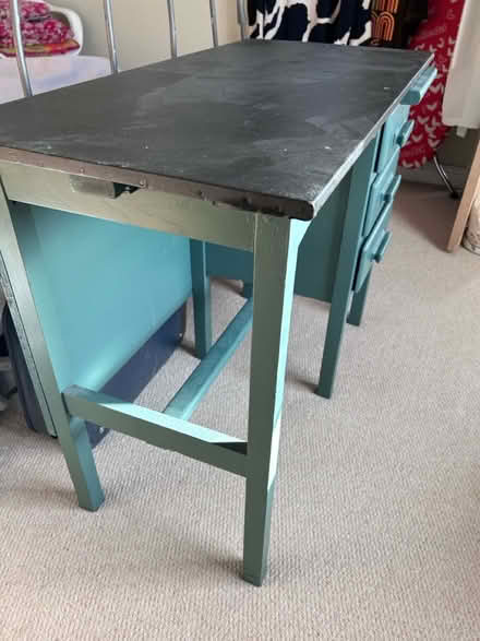 Photo of free Small wooden desk (Royston, by the station (SG8)) #4