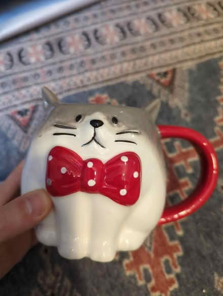Photo of free Cat mug (Somerville near Davis square) #1