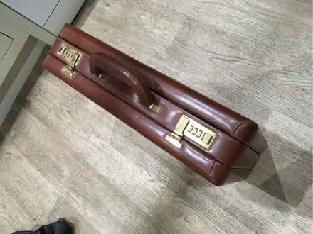 Photo of free Leather briefcase (Cropston LE7) #2