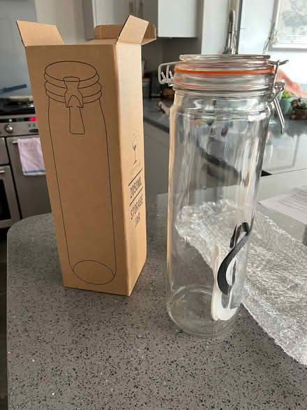 Photo of free Pasta / spaghetti jar (The Triangle Estate RH15) #2