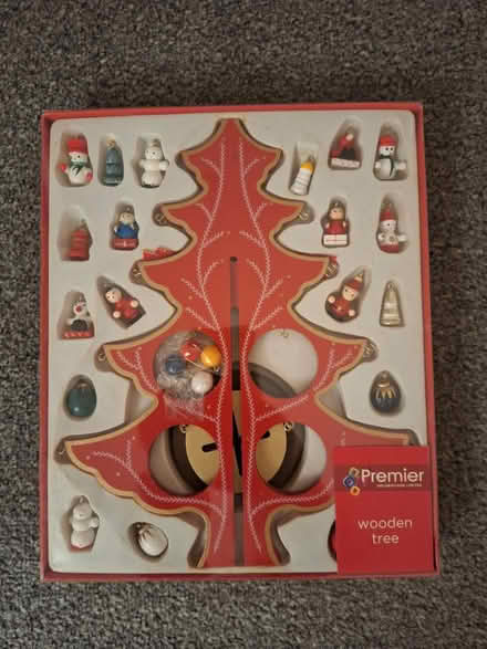 Photo of free Small wooden christmas tree (Maidstone town center) #1