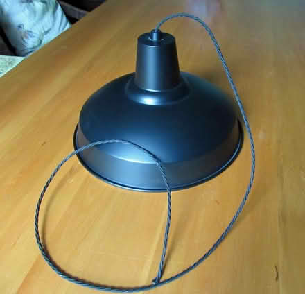 Photo of free Large metal pendant light (Dorchester near Top o' Town) #2