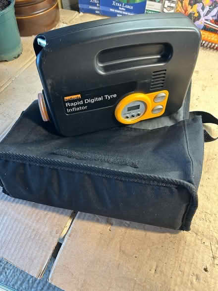 Photo of free Halford’s digital tyre pump (Winkfield Row RG42) #1