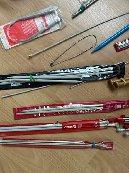 Photo of free Knitting needles and patterns (G42) #3