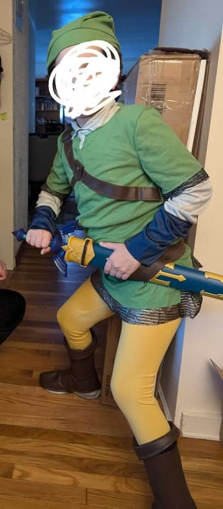 Photo of free Halloween costume: Link, size 10-12 (Wash Hts/Inwood) #1