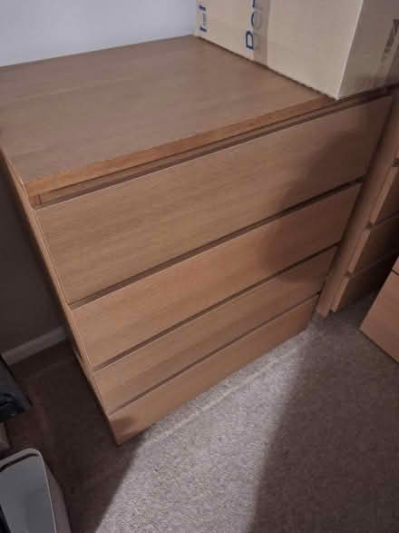 Photo of free Malm drawers (Dronfield Woodhouse S18) #2