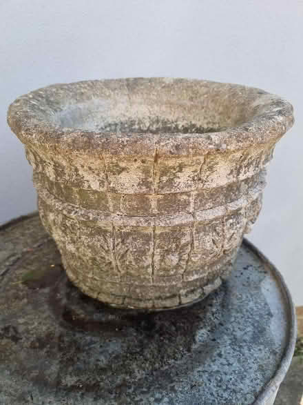 Photo of free Stone plant pot (Coldean BN1) #1