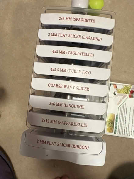 Photo of free Vegetable slicer (Worlds End SW10) #2
