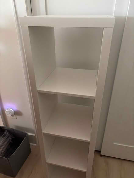 Photo of free White IKEA Cube Storage (Hill East) #3