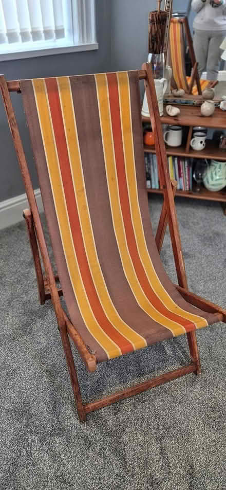Photo of free Wooden Deckchair (Low Moor BD12) #1