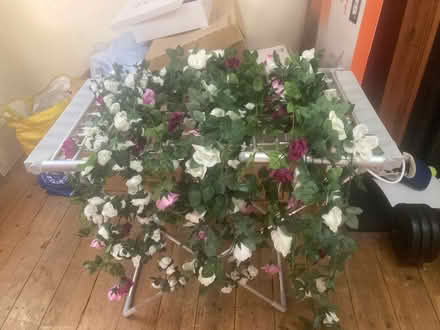 Photo of free Artificial flowers & small decorative candles. (Aldrington BN3) #1