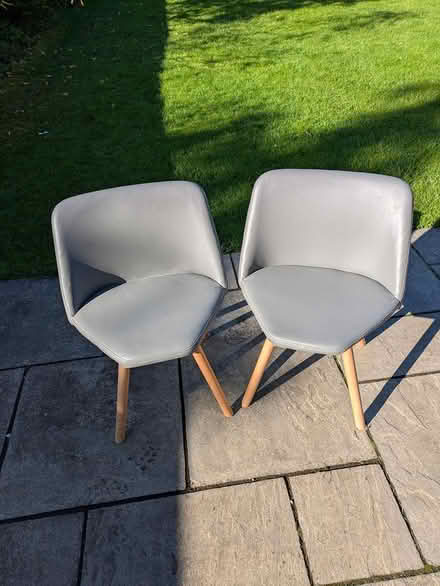 Photo of free Dining chairs x2 (Fishborne, nr Chichester.) #2
